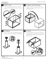 Preview for 7 page of EasyGarage 30 inch WIDE TALL CABINET WITH DOORS/3... Installation Instructions Manual