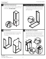 Preview for 12 page of EasyGarage 30 inch WIDE TALL CABINET WITH DOORS/3... Installation Instructions Manual