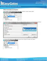 Предварительный просмотр 5 страницы EasyGates GTE KMG-2000 System Manual & Installation