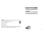 Preview for 1 page of Easyguard EC003 User Manual & Wiring Diagram