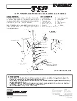 EasyHeat TSRP Series Installation Instructions Manual preview