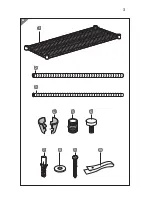 Предварительный просмотр 3 страницы EASYHOME HDBCS16 Assembly Instructions Manual