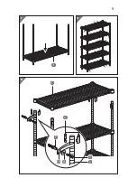 Предварительный просмотр 5 страницы EASYHOME HDBCS16 Assembly Instructions Manual