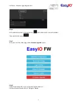 Предварительный просмотр 7 страницы EasyIO FW Series Firmware Upgrade Manual