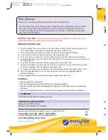 Preview for 1 page of Easylife EL4837 Instruction Manual