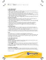 Preview for 7 page of Easylife EL6173 Instruction Manual