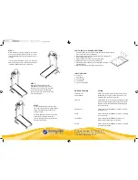 Preview for 3 page of Easylife total strider el2415 Instruction Manual