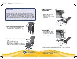 Предварительный просмотр 2 страницы Easylife Zero Gravity Garden Recliner Instruction Manual