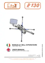 Preview for 1 page of Easylift R130 User Manual