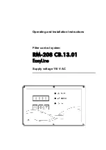 EasyLine RM-208 CB.13.01 Operating And Installation Instructions preview