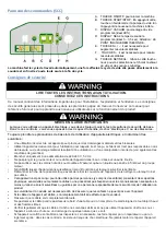 Предварительный просмотр 14 страницы EasyLine SCC250 Use And Maintenance