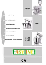 EasyLine SM-X5 Use And Maintenance preview