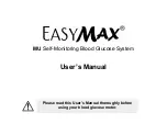 Easymax EasyMax MU User Manual preview