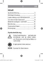 Предварительный просмотр 3 страницы easymaxx 00310 Instruction Manual