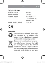 Предварительный просмотр 23 страницы easymaxx 00310 Instruction Manual