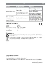 Предварительный просмотр 11 страницы easymaxx EF-11B Manual