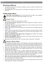 Preview for 10 page of easymaxx LPS-GD-05RG Instruction Manual