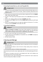 Preview for 20 page of easymaxx SP-11 Operating Instructions Manual