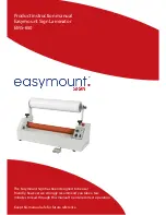 Easymount EMS-650 Product Instruction Manual preview