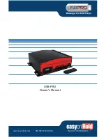 Preview for 1 page of easyonHold USB-PRO Owner'S Manual