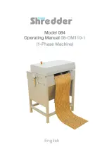 Easypack Shredder 084 Operating Manual предпросмотр