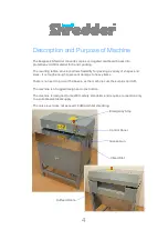 Предварительный просмотр 4 страницы Easypack Shredder 084 Operating Manual