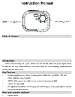 Easypix AQUA W318 Bubbles Instruction Manual предпросмотр