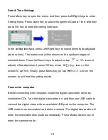 Preview for 10 page of Easypix Cruiser DVC2712 User Manual