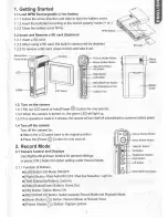 Предварительный просмотр 2 страницы Easypix DV 5311 HD Quick Start Manual