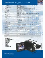 Preview for 2 page of Easypix DVC 5024 Technical Data