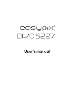 Easypix DVC 5227 User Manual preview