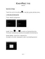 Preview for 13 page of Easypix EasyPad 710 User Manual