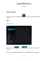 Preview for 11 page of Easypix EasyPad 971 User Manual