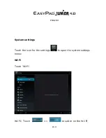 Предварительный просмотр 11 страницы Easypix EasyPad Junior 4.0 User Manual