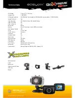 Предварительный просмотр 2 страницы Easypix GoXtreme race mini Brochure & Specs