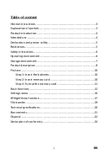 Preview for 2 page of Easypix IR Night Vision User Manual