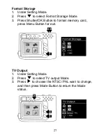 Предварительный просмотр 28 страницы Easypix Megxon S320 User Manual