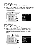 Предварительный просмотр 29 страницы Easypix Megxon S320 User Manual