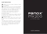 Easypix Panox MX200 User Manual preview