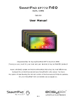 Easypix SmartPad EP772 Dual Core NEO User Manual preview