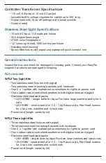 Preview for 2 page of EasyPro AquaShine WFL3 Instructions For Operation, Safety, Warranty