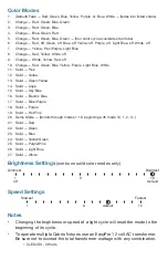 Preview for 3 page of EasyPro Cabrio CLED4SS Instructions For Operation