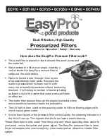 EasyPro ECF10 Instructions For Operation Manual preview