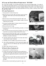 Preview for 5 page of EasyPro Eco-Clear EC2600U Instructions For Operation, Safety, Warranty