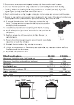 Preview for 6 page of EasyPro Eco-Clear EC2600U Instructions For Operation, Safety, Warranty