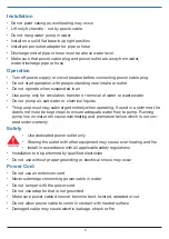 Предварительный просмотр 2 страницы EasyPro ETP05N Instructions For Operation