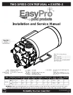 EasyPro EX6750-2 Installation And Service Manual preview