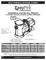 EasyPro EXP3200 Installation And Service Manual предпросмотр