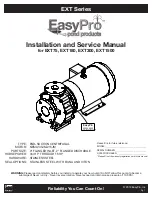 EasyPro EXT Series Installation And Service Manual предпросмотр