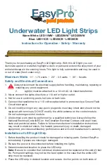 EasyPro LED11WW Instructions For Operation preview
